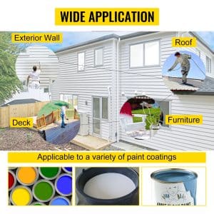 Chrisun Bidons De Peinture Peinture Pour Réservoir Sous Pression 30 PSI Peinture Pour Tuyaux D’air Et De Fluide De 3.05 m (10 pieds) L’entretien De La Maison Ou La Peinture Commerciale (1.5mm)