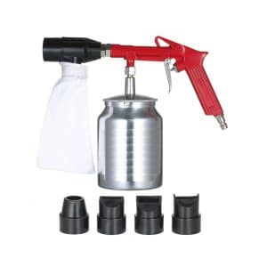 Pistolet de sablage pneumatique à main, avec buses, Anti-rouille, outils électriques, PS-11R